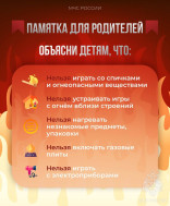 Памятка о пожаре.